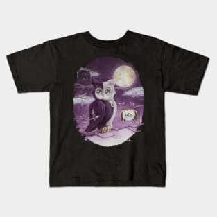 Blank Infinity The Owl Kids T-Shirt